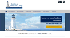 Desktop Screenshot of insuranceprotect.ca